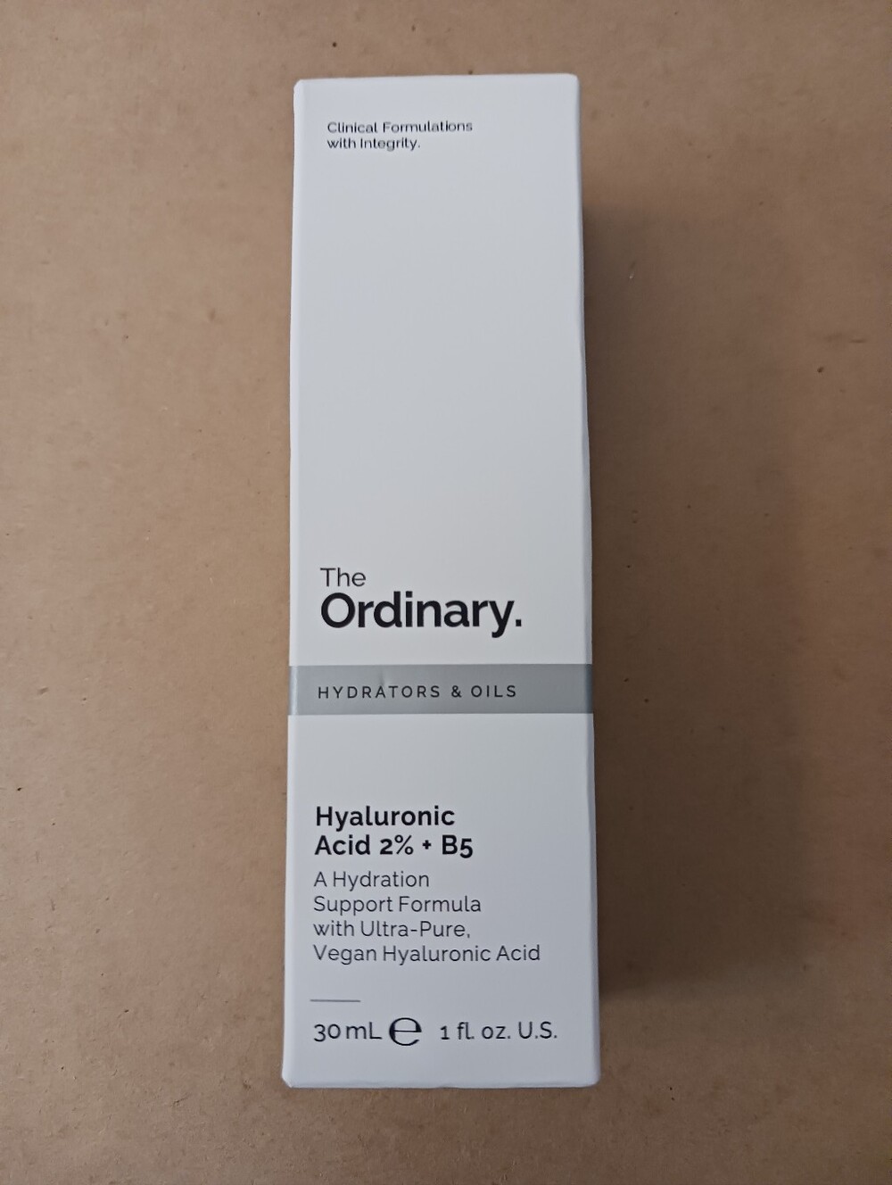 The Ordinary Hyaluronic Acid 2% & Vitamin B5 Moisturizing Serum 30ml New